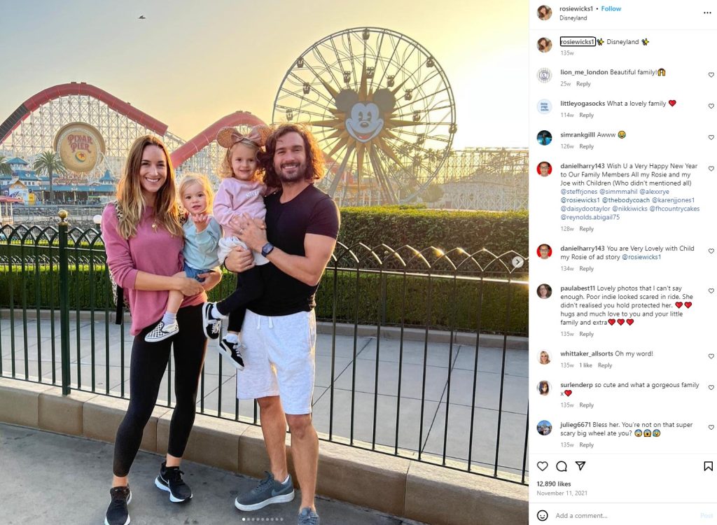 joe wicks wife, family
