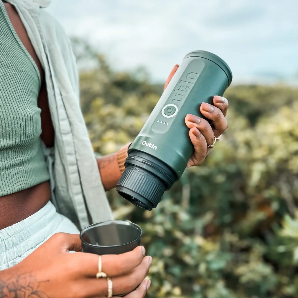 the perfect Nano Portable Espresso Machine on the go