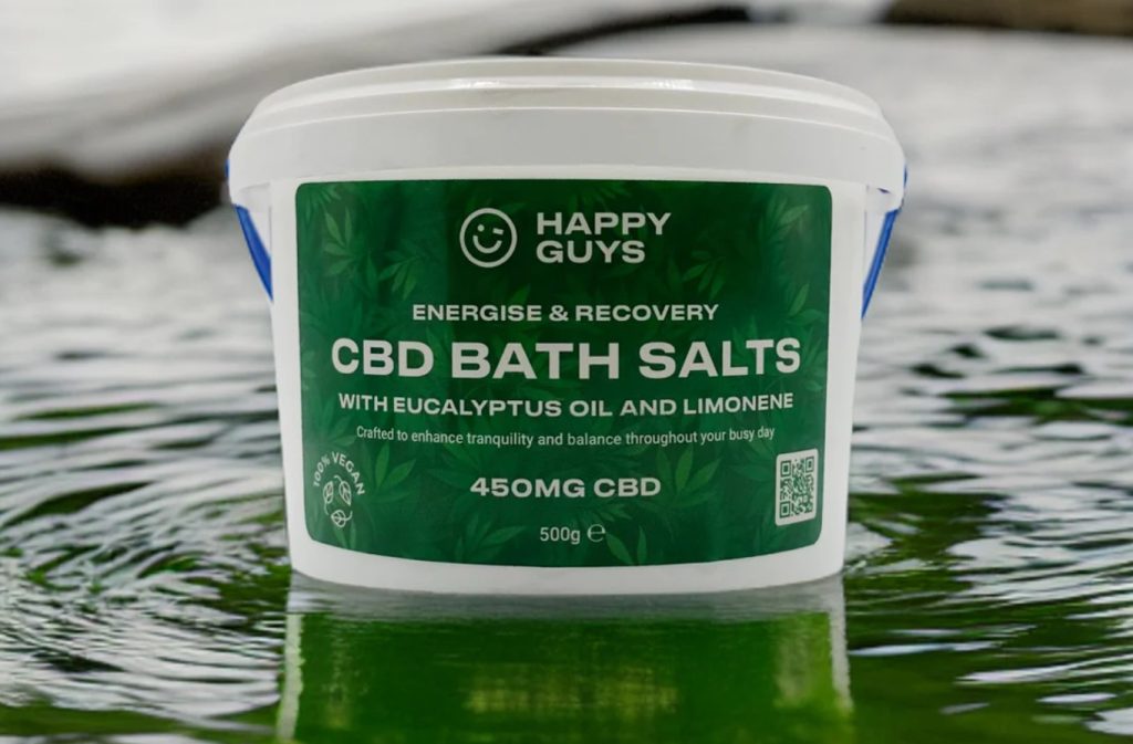 CBD Bath Salts from Happy Guys
