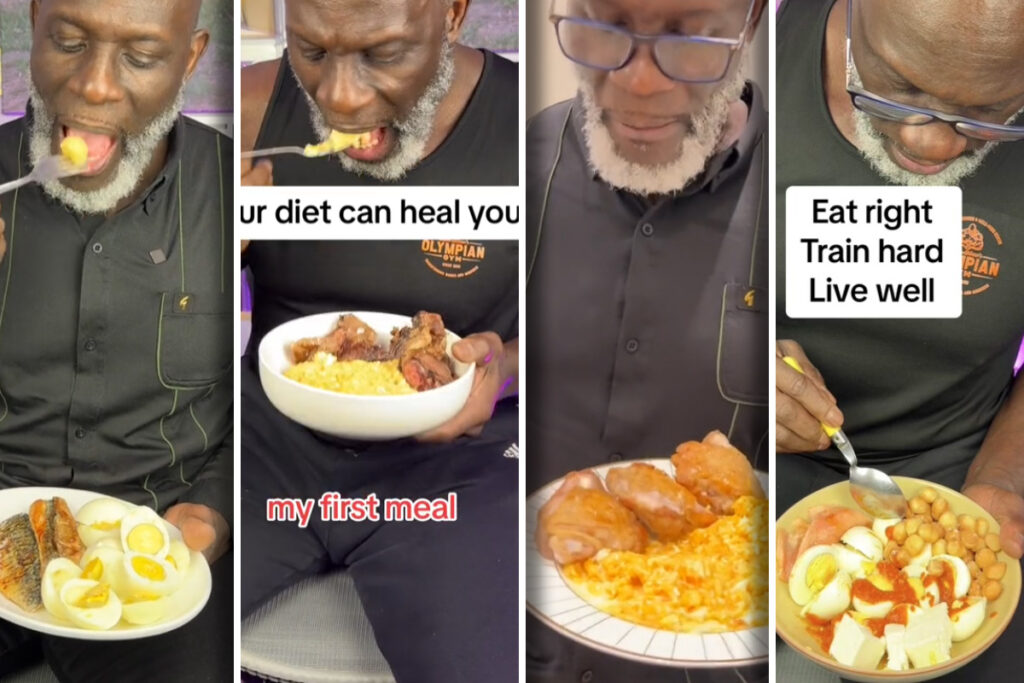 what eddie abbew eats for breakfast