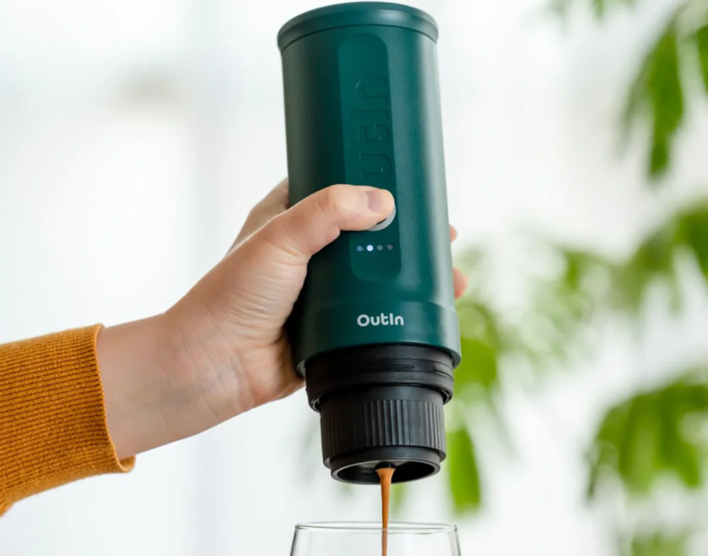 teal Nano Portable Espresso Machine