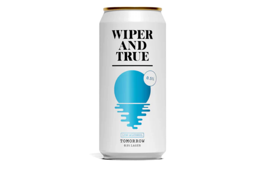 Wiper and True Tomorrow Low Alcohol Lager