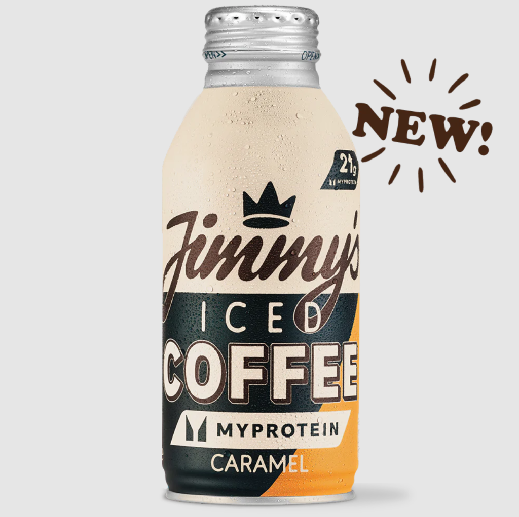 Jimmy's Big MyProtein Caramel BottleCan