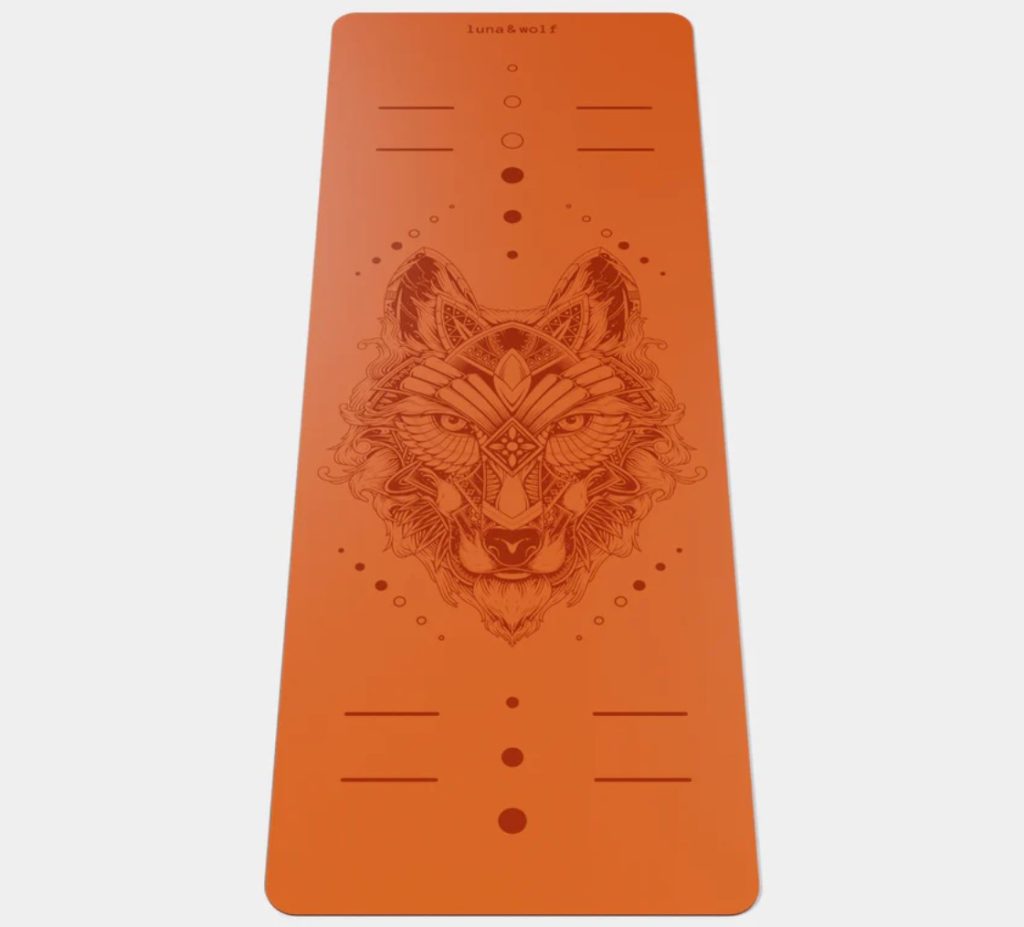 Eco Wolf Yoga Mat