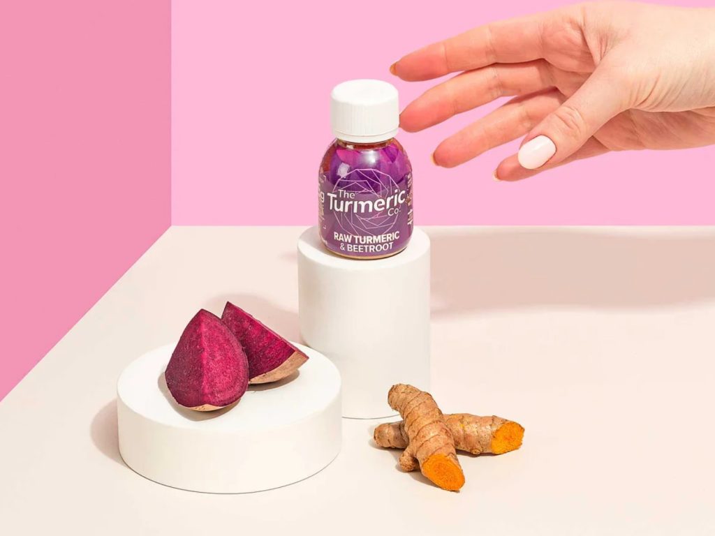 Raw Turmeric and Beetroot Shot Box