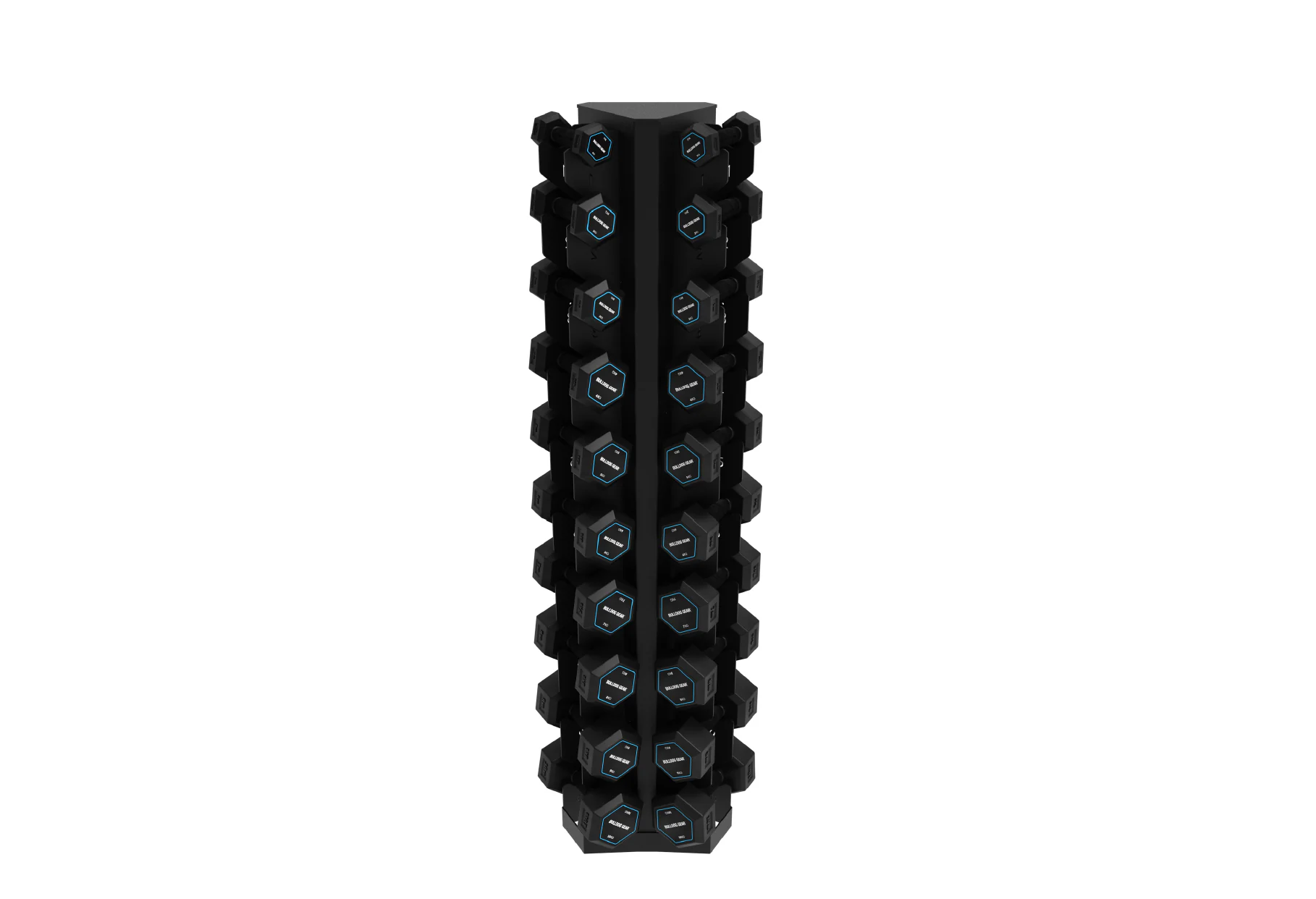 Bulldog Gear Vertical Storage Tower and Dumbbell Set