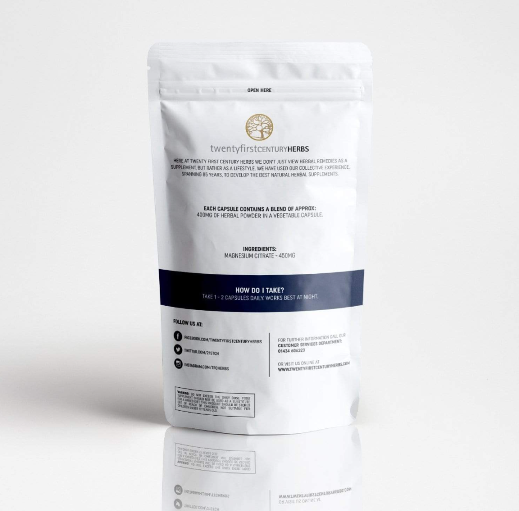 Enhance Your Health with Magnesium from Twenty First Century Herbs