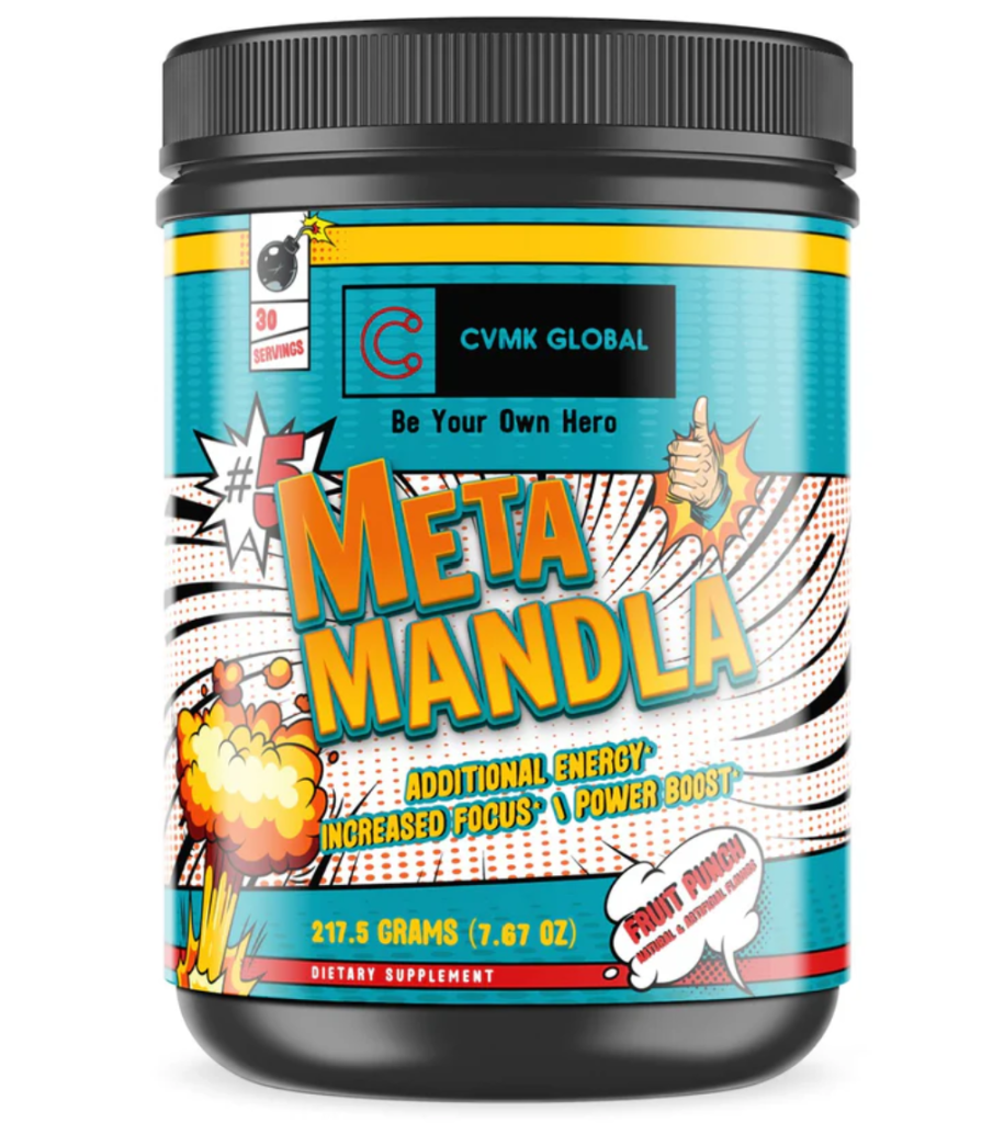 25% Off CVMK Global's Meta Mandla Pre-Workout Discount Code