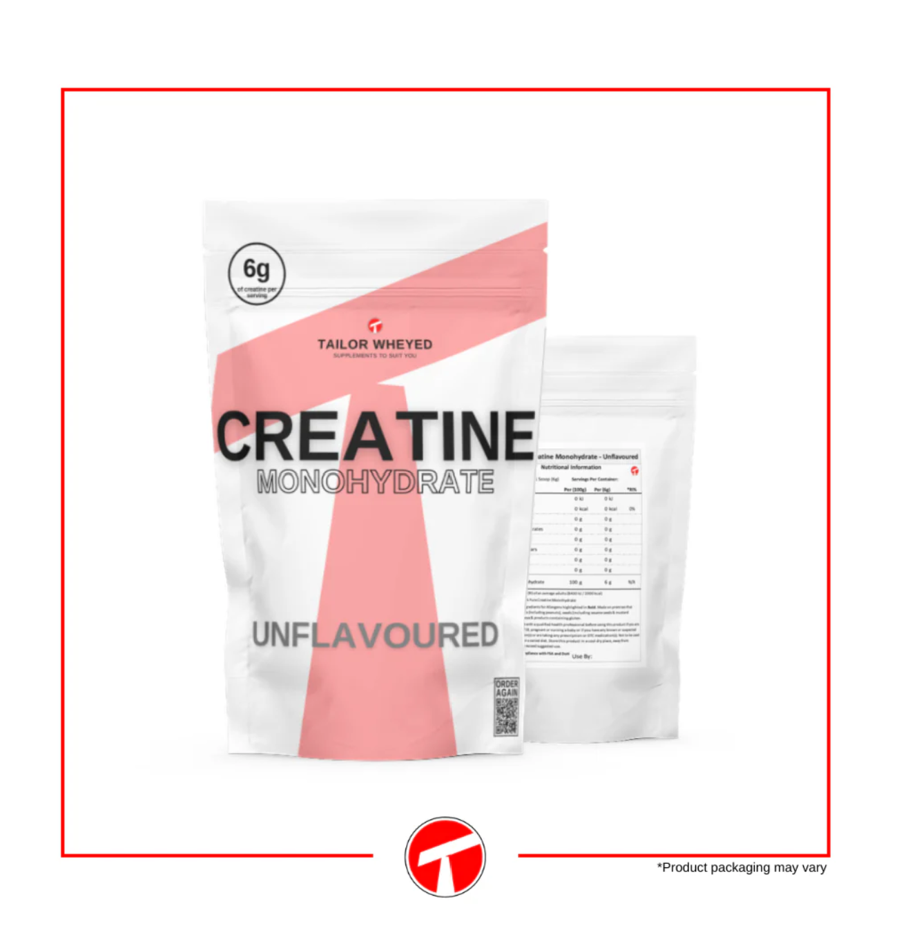 5% Off Tailor Wheyed Customizable Creatine Monohydrate Discount Code