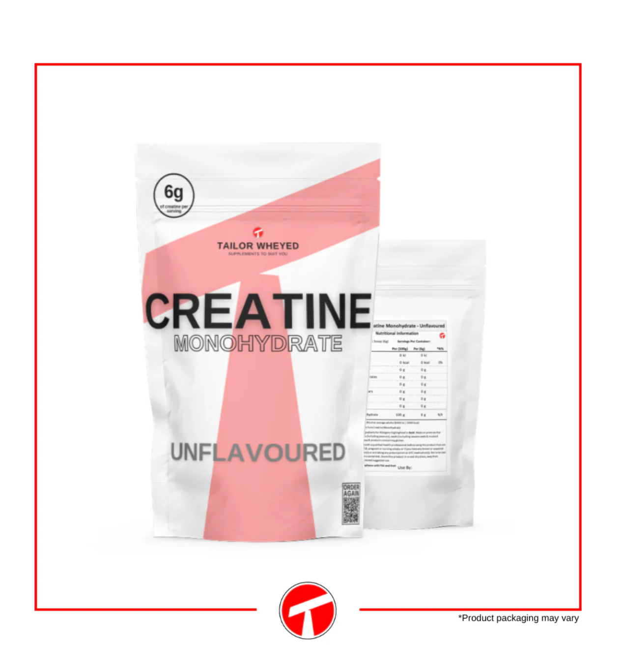 5% Off Tailor Wheyed® Creatine Monohydrate Discount Code