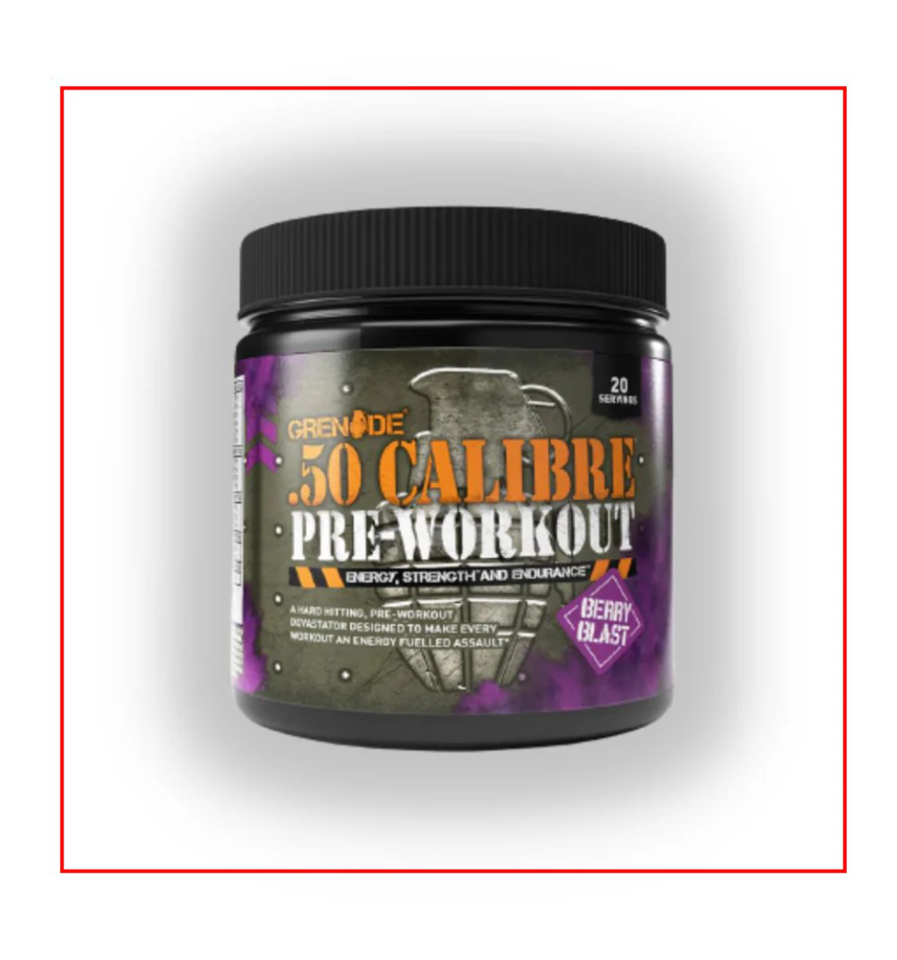 5% Off Tailor Wheyed Grenade 50 Calibre Pre-Workout Discount Code