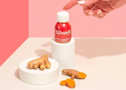 The Turmeric Co Raw Turmeric and Ginger Shots