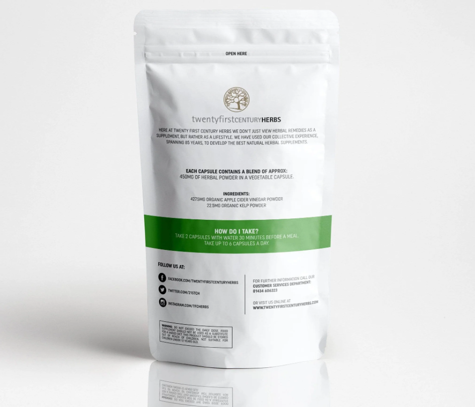 twentyfirstcenturyherbs apple cider vinegar complex