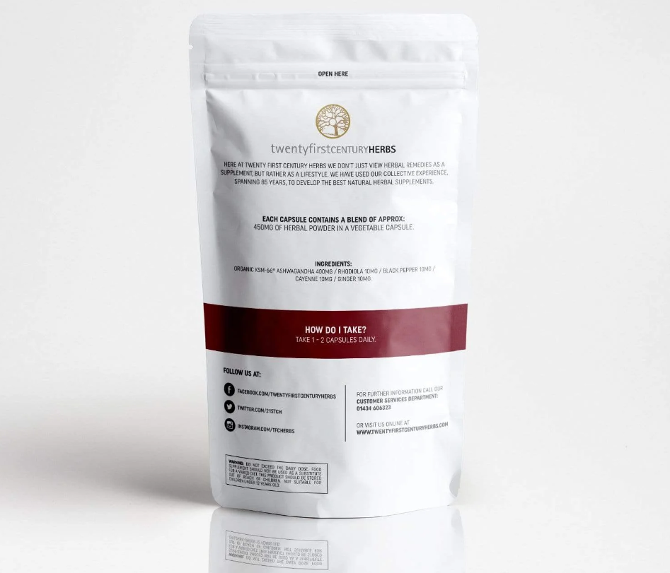 twenty first century herbs ashwagandha complex