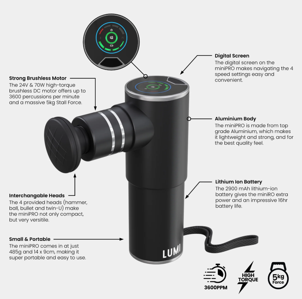 Lumi miniPRO Massage Gun