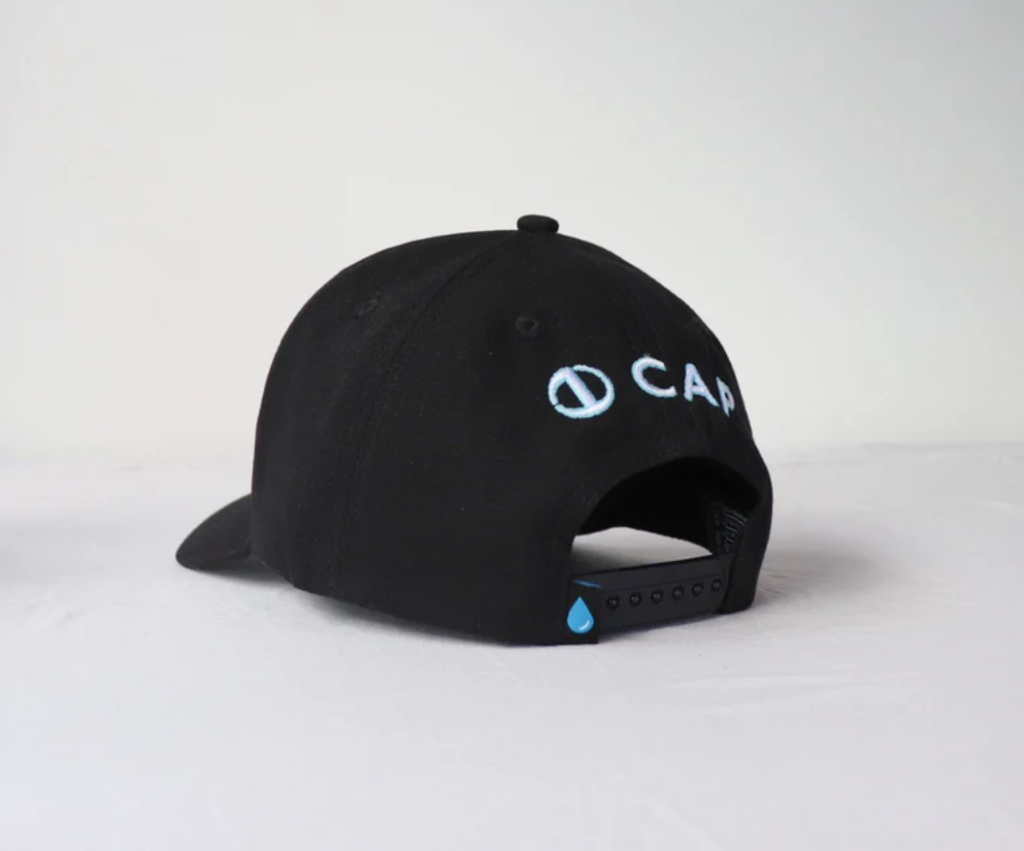 Black OG 1Cap (White/Blue Logo)