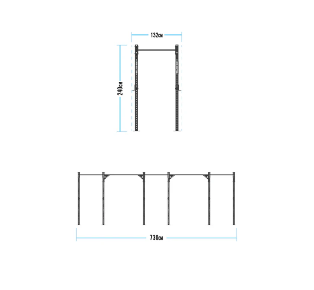 Bulldog Gear Studio 6 Bay Free Standing Rig