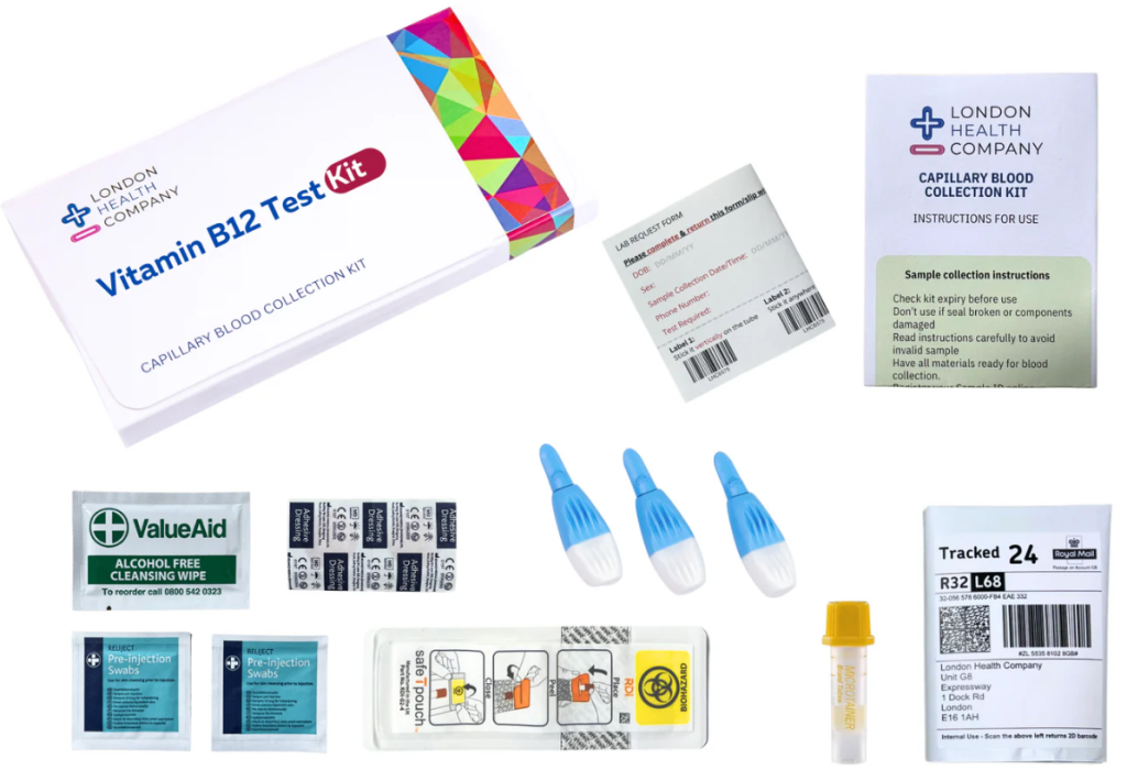 London Health Company's Vitamin B12 Blood Test Kit