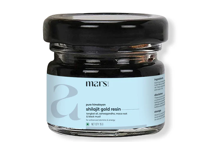 mars shilajit gold resin
