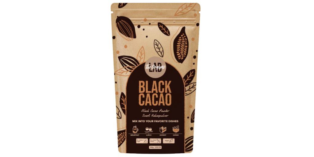 black cacao powder