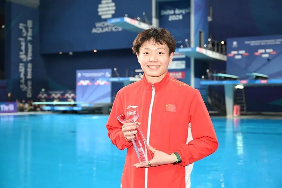 Olympic Gold Medalist Chen Yiwen
