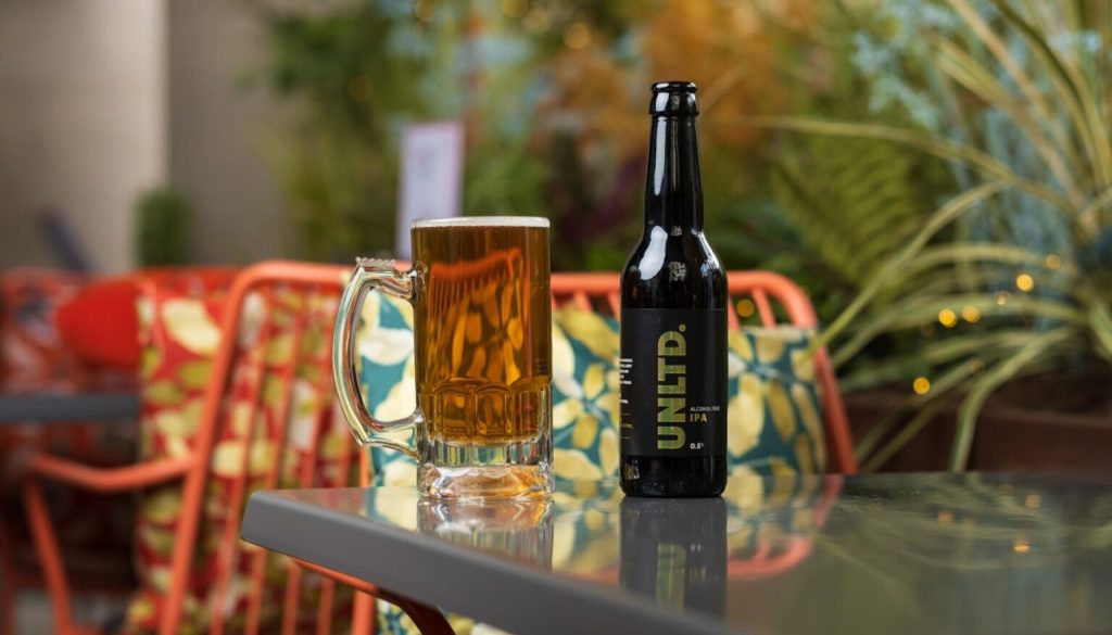 non alcoholic beer - UNLTD