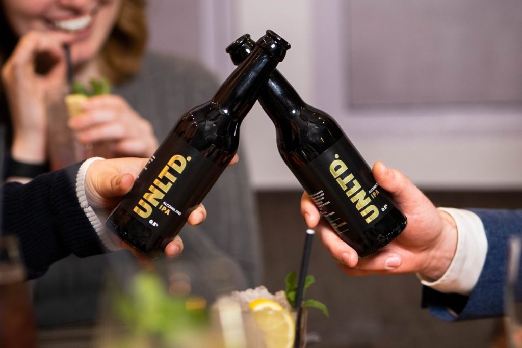 UNLTD. alcohol free beer