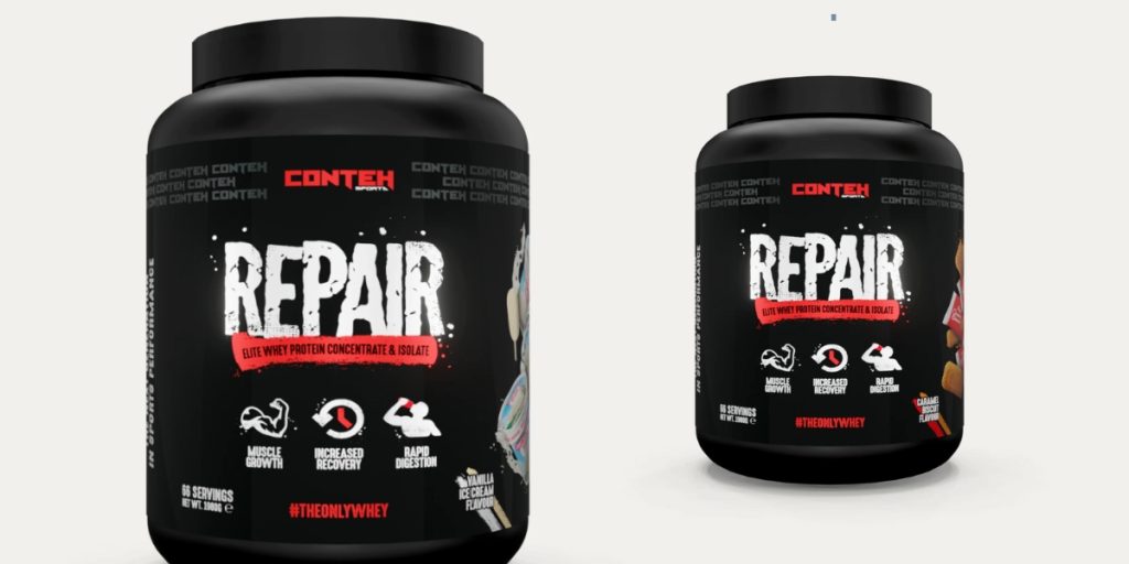 Conteh Sports repair whey protein