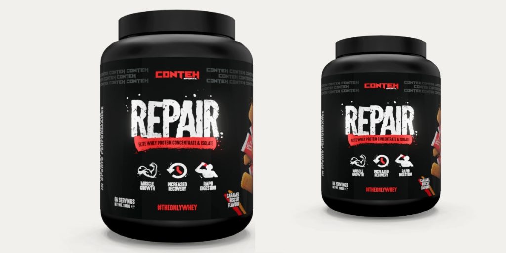 Caramel Biscuit flavour Repair whey protein