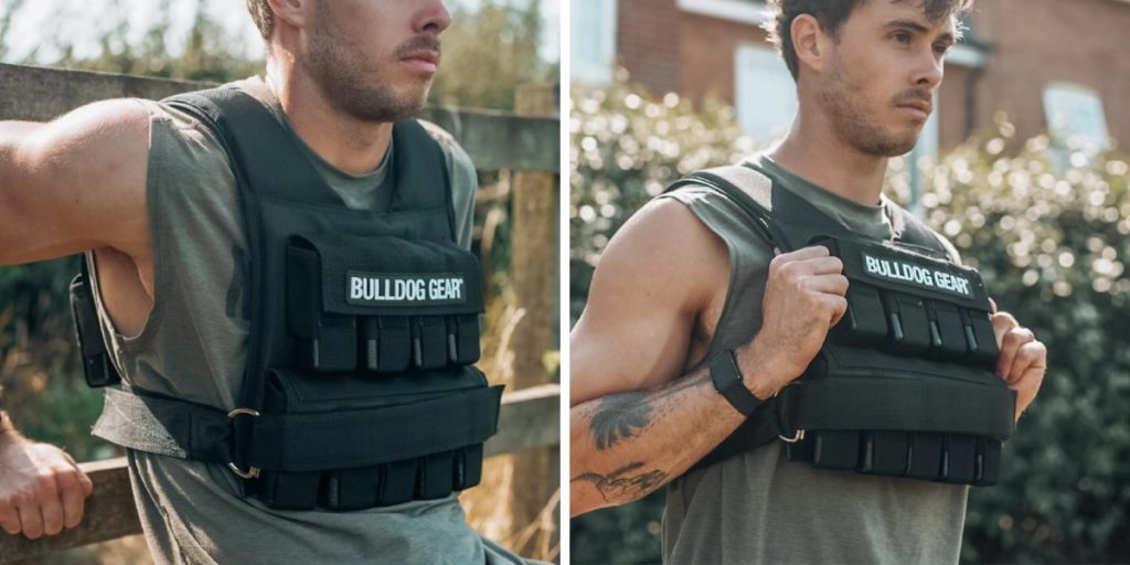Bulldog gear weighted vest