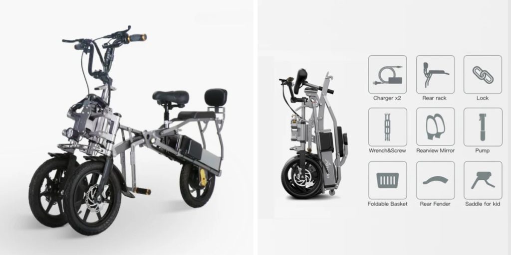 Afreda S6 Electric Tricycle