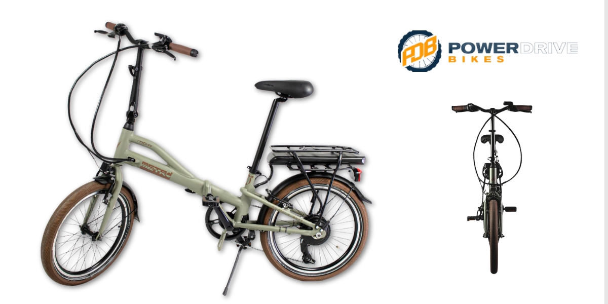 folding e-bikes from power drive bikes