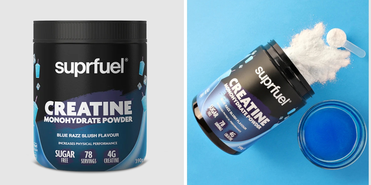 suprfuel creatine monohydrate powder