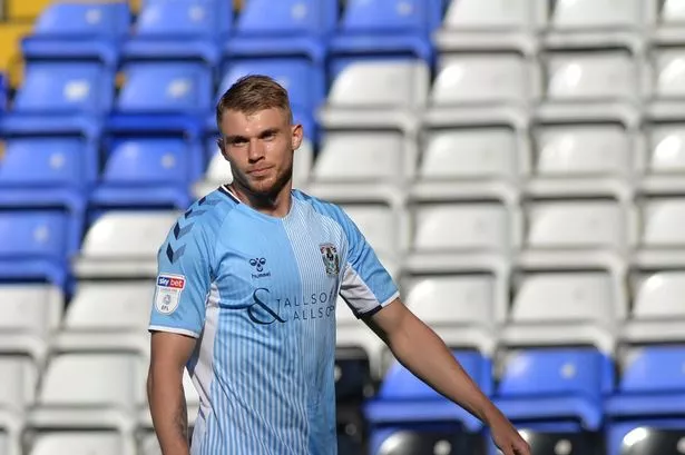 Charlie Wakefield playing for Coventry