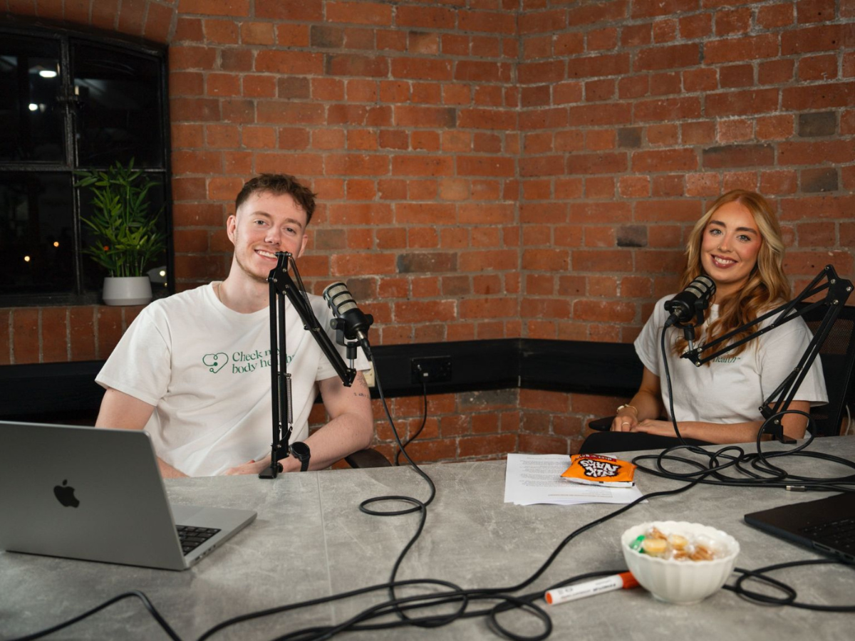 Ben Warner & Connie Walklate, hosts of the Check My Body Health podcast
