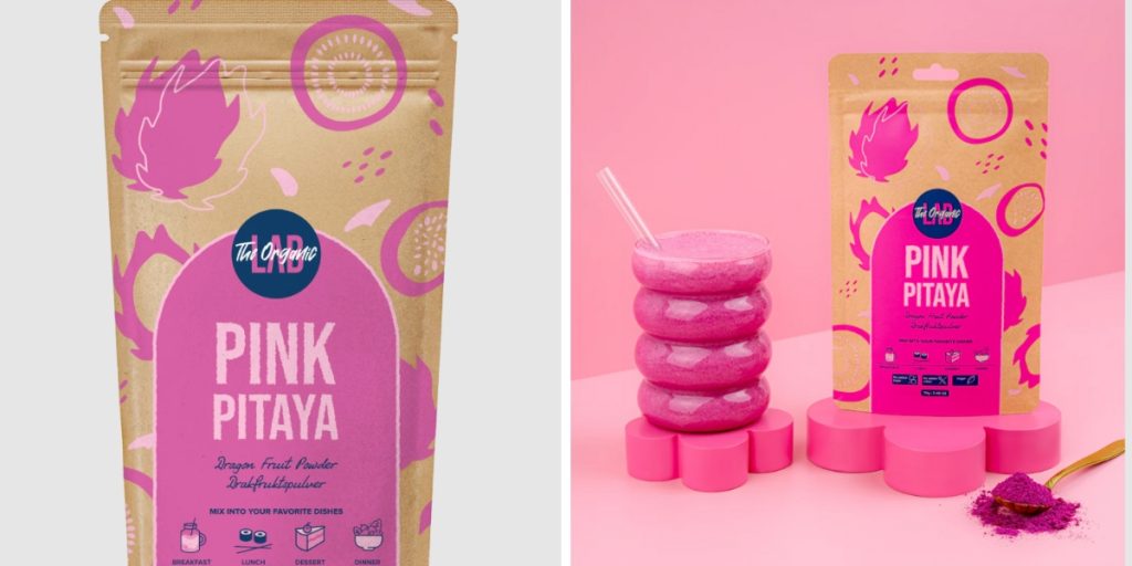 organic labs pink pitaya powder