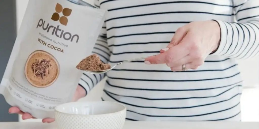 Purition's on-the-go protein powder