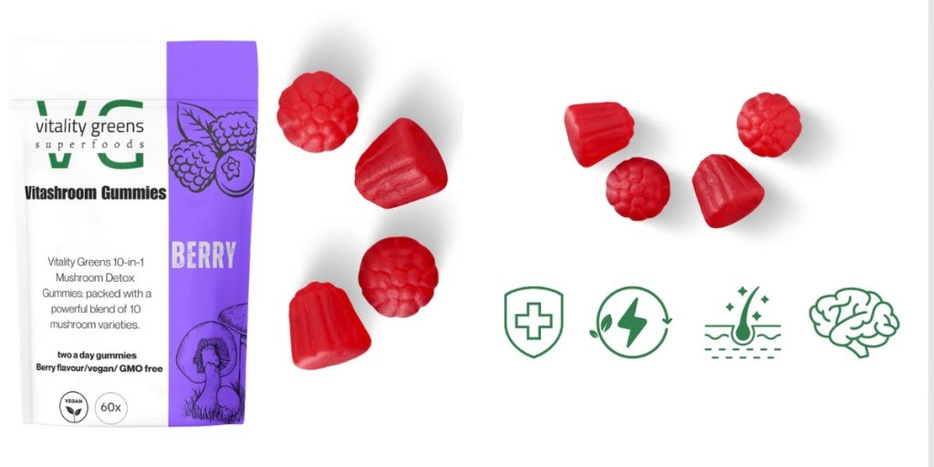 vitality greens vitashroom gummies