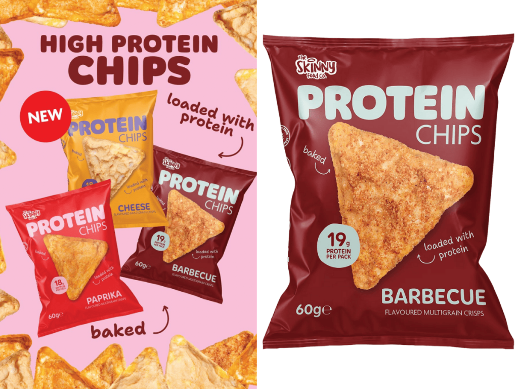 The Skinny Food Co Protein Chips