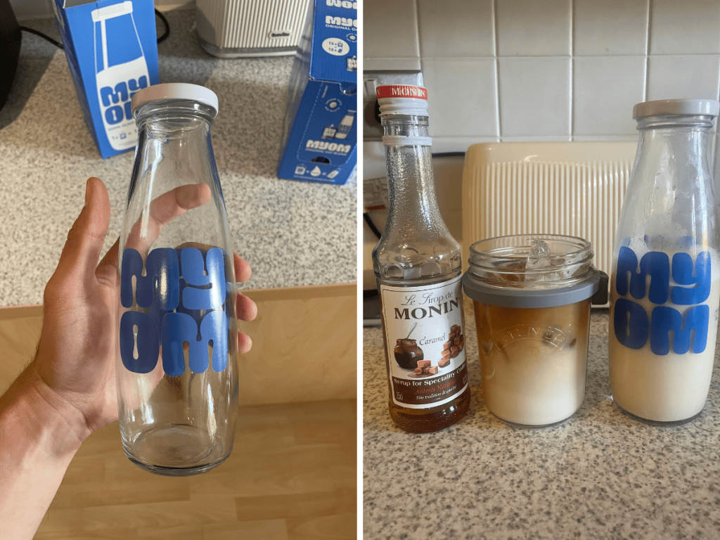 Iced oat milk latte recipe