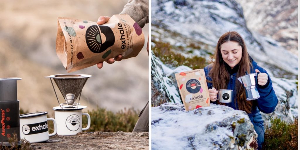 how to make exhale coffee