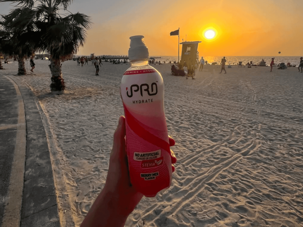 iPRO's low-sugar hydration drink