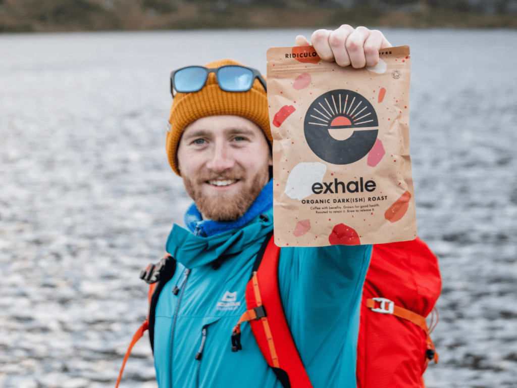 Exhale's antioxidant-rich coffee