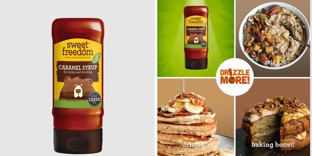 sweet freedom caramel syrup