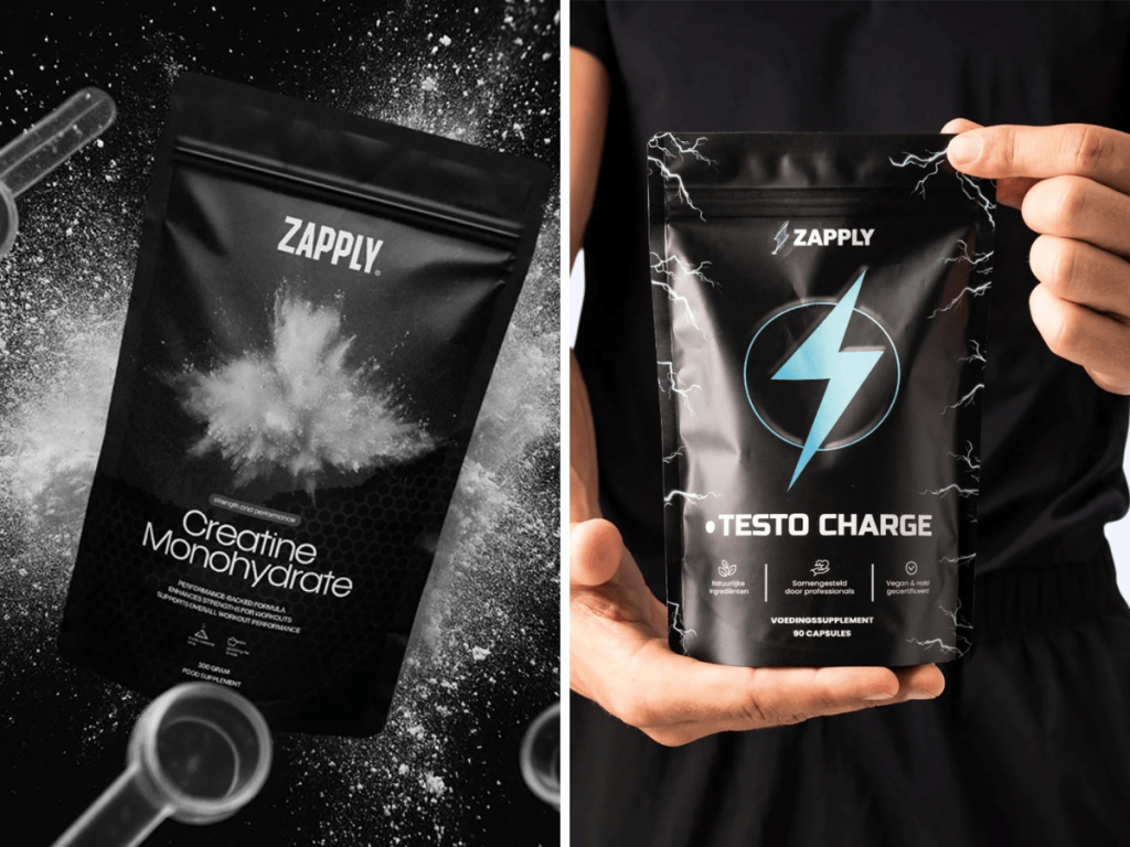 Zapply Creatine Powder & Testo Charge