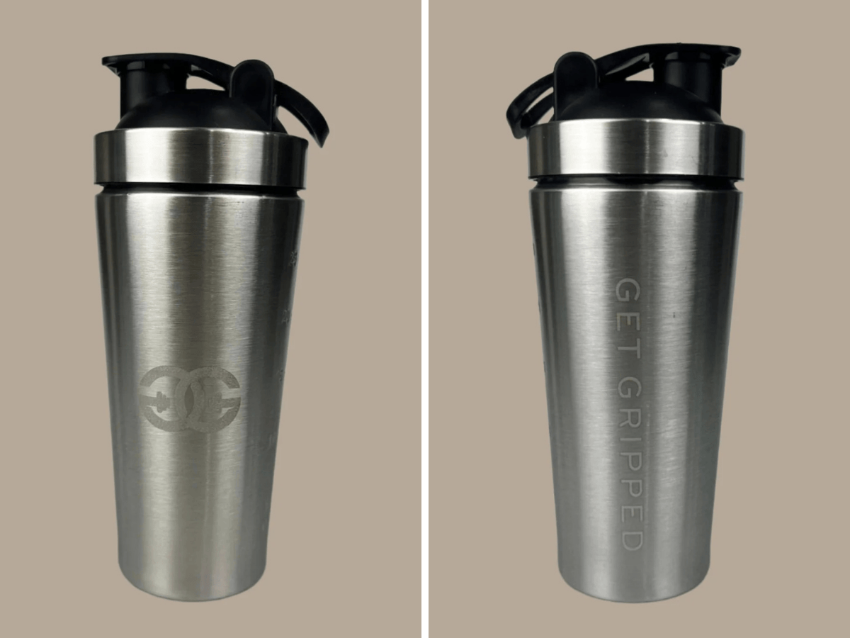 The Get Gripped Stainless Steel Shaker