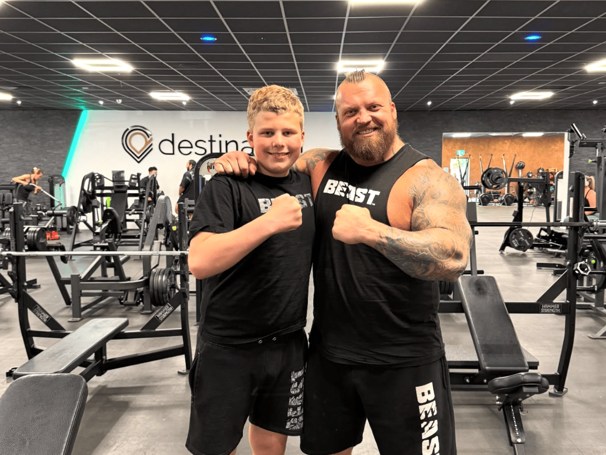Eddie Hall's son, Maximus