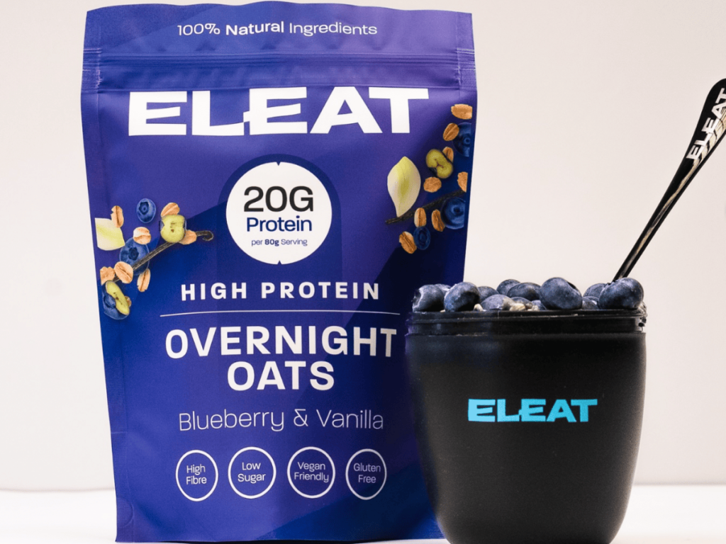 ELEAT Blueberry & Vanilla Overnight Oats