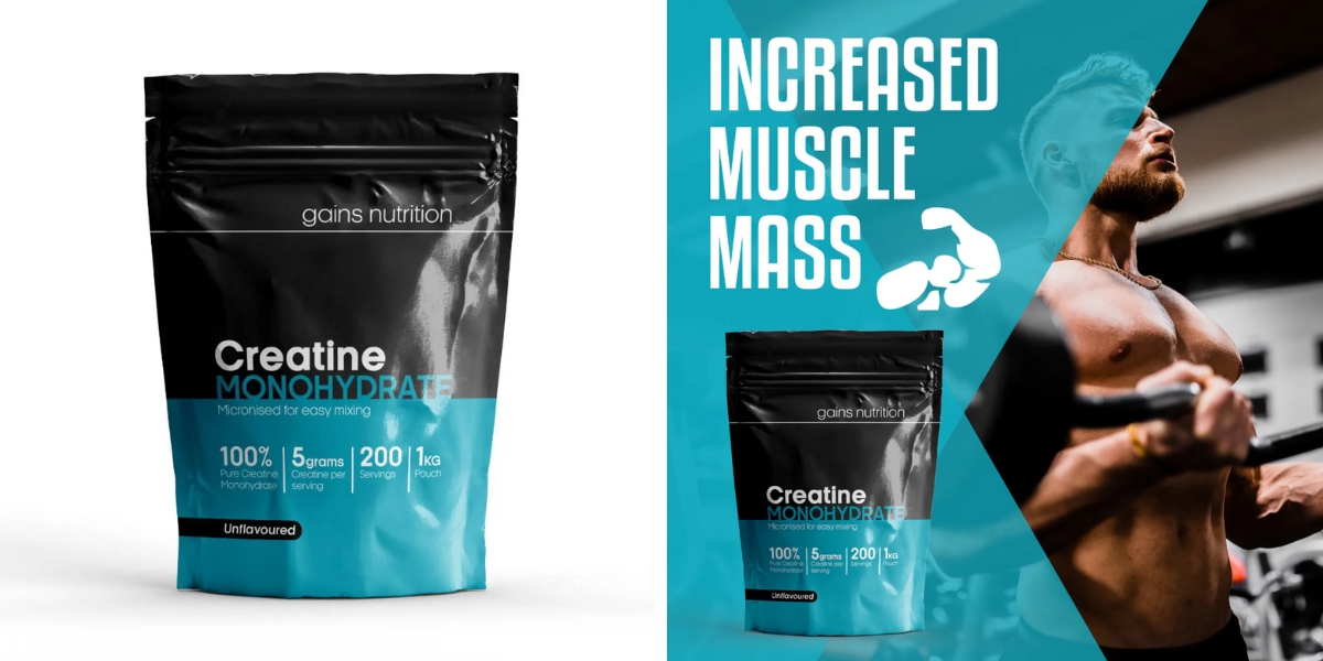 Gains Nutrition Creatine Powder