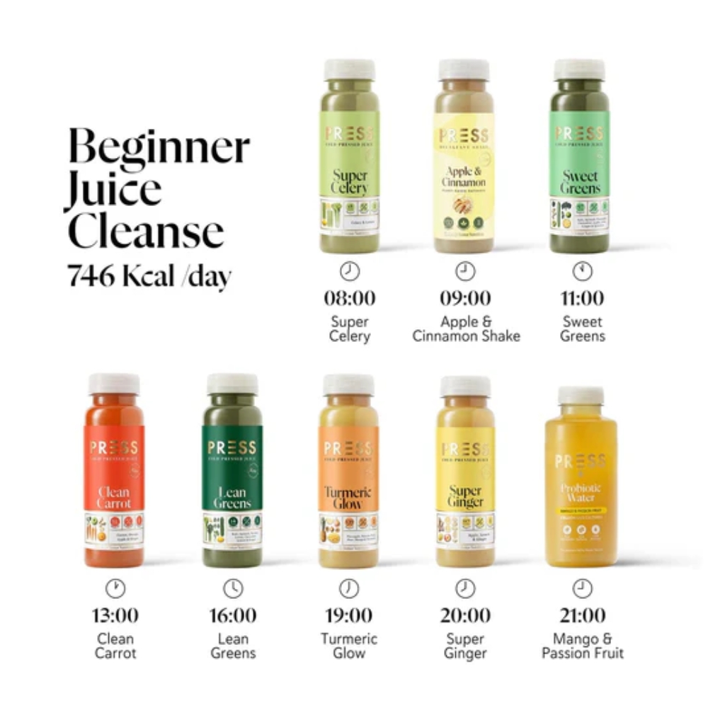 PRESS Healthfoods Beginner Juice Cleanse Discount Code